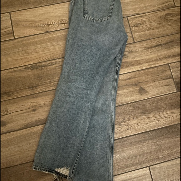 AGOLDE SIZE 31 90s pinch waist straight leg denim - Picture 2 of 3